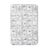 Herinneringen van Charlie Brown bij de pitcher's h Badmat (Voorkant Verticaal)