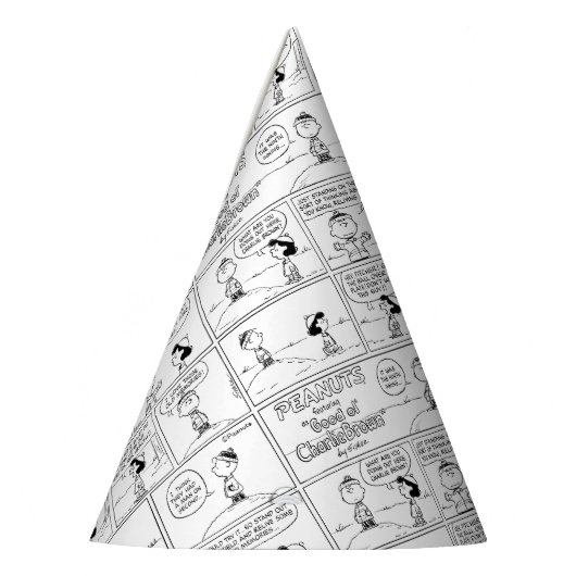 Herinneringen van Charlie Brown bij de pitcher's h Feesthoedjes (Links)