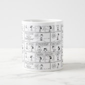 Herinneringen van Charlie Brown bij de pitcher's h Grote Koffiekop (Voorkant)