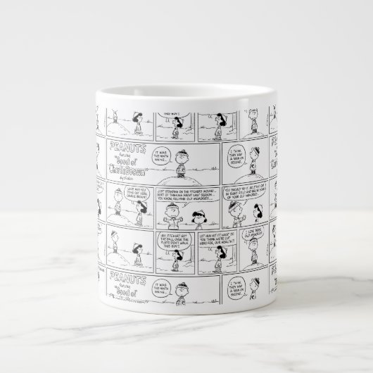 Herinneringen van Charlie Brown bij de pitcher's h Grote Koffiekop (Voorkant)