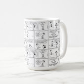 Herinneringen van Charlie Brown bij de pitcher's h Koffiemok (Voorkant rechts)