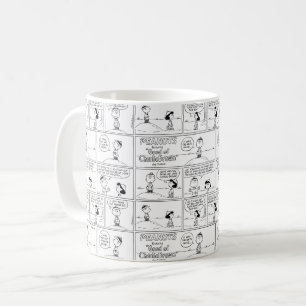 Herinneringen van Charlie Brown bij de pitcher's h Koffiemok