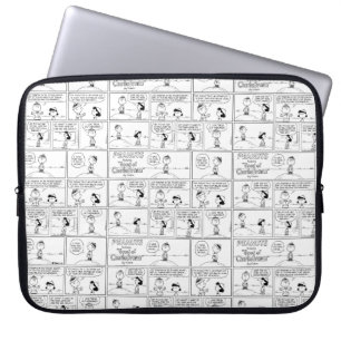 Herinneringen van Charlie Brown bij de pitcher's h Laptop Sleeve