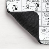 Herinneringen van Charlie Brown bij de pitcher's h Muismat (Hoek)