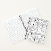 Herinneringen van Charlie Brown bij de pitcher's h Notitieboek (Binnen)