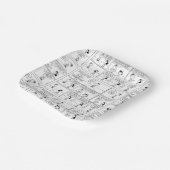 Herinneringen van Charlie Brown bij de pitcher's h Papieren Bordje (Gebogen)