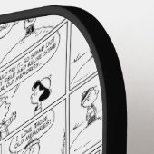 Herinneringen van Charlie Brown bij de pitcher's h Pickleball Paddle (Links Detail)