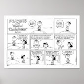 Herinneringen van Charlie Brown bij de pitcher's h Poster (Voorkant)