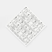 Herinneringen van Charlie Brown bij de pitcher's h Servet (Hoek)