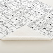 Herinneringen van Charlie Brown bij de pitcher's h Sherpa Deken (3/4)