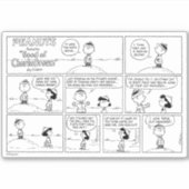 Herinneringen van Charlie Brown bij de pitcher's h Sticker (Voorkant)