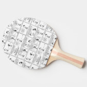 Herinneringen van Charlie Brown bij de pitcher's h Tafeltennisbatje (Zijkant)