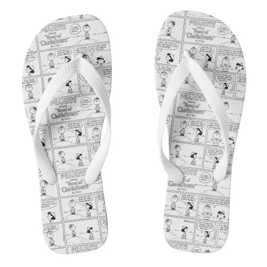 Herinneringen van Charlie Brown bij de pitcher's h Teenslippers (Voetbed)