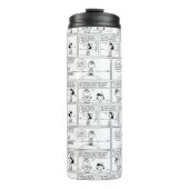 Herinneringen van Charlie Brown bij de pitcher's h Thermosbeker (Voorkant)