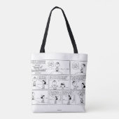 Herinneringen van Charlie Brown bij de pitcher's h Tote Bag (Achterkant)