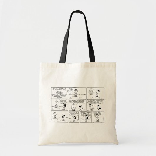 Herinneringen van Charlie Brown bij de pitcher's h Tote Bag (Voorkant)