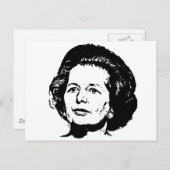 Herinneringen van Margaret Thatcher Briefkaart (Voorkant / Achterkant)