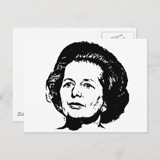 Herinneringen van Margaret Thatcher Briefkaart (Voorkant / Achterkant)