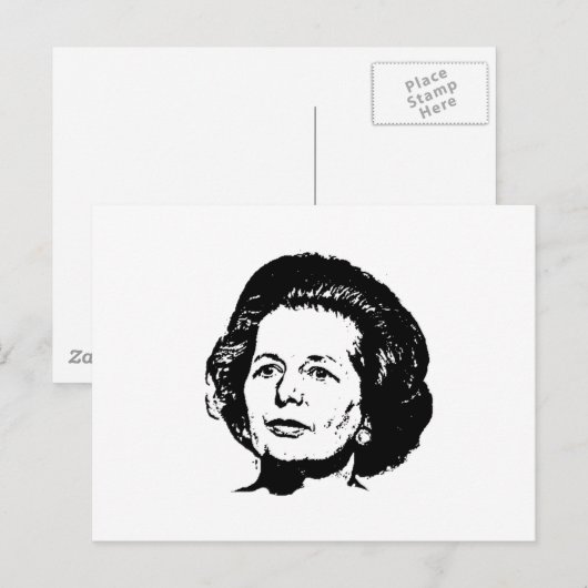Herinneringen van Margaret Thatcher Briefkaart (Voorkant / Achterkant)