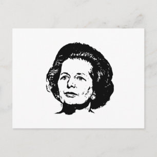 Herinneringen van Margaret Thatcher Briefkaart