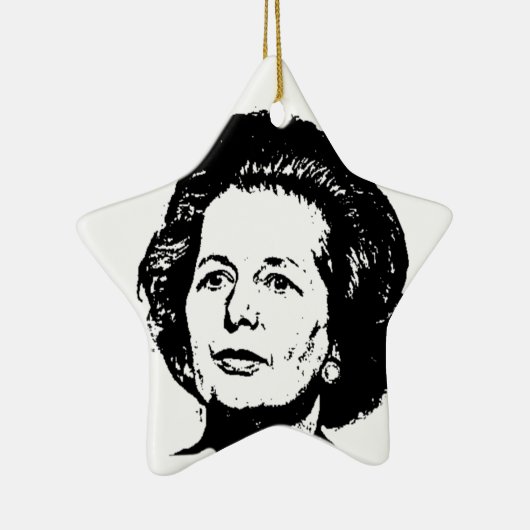 Herinneringen van Margaret Thatcher Keramisch Ornament (Rechts)