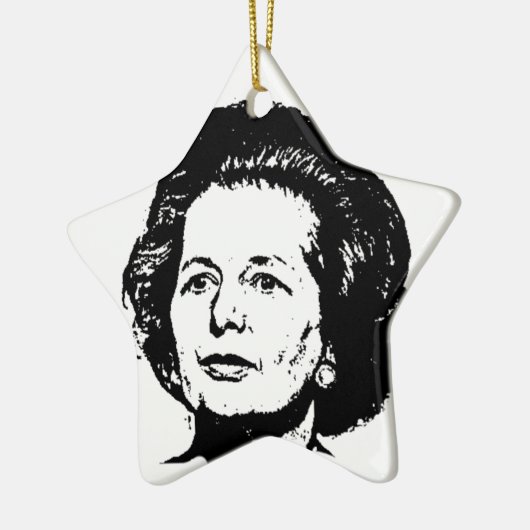 Herinneringen van Margaret Thatcher Keramisch Ornament (Links)
