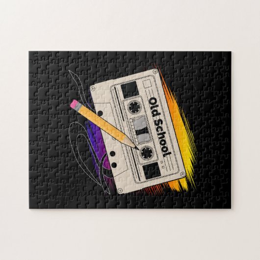 Herinneringen van oude scholen legpuzzel (Horizontaal)