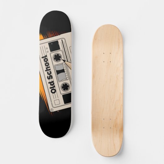 Herinneringen van oude scholen persoonlijk skateboard (Voorkant)