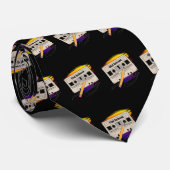 Herinneringen van oude scholen stropdas (Opgerold)