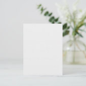 Herinneringen vastleggen met vintage aangepaste an briefkaart (Staand voorkant)
