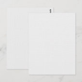 Herinneringen vastleggen met vintage aangepaste an briefkaart (Voorkant / Achterkant)