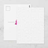Herinneringen vastleggen met vintage aangepaste an briefkaart (Voorkant / Achterkant)