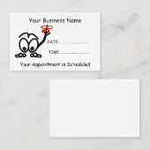 Herinneringen Vergeet het niet Afsprakenkaartje (Voorkant / Achterkant)