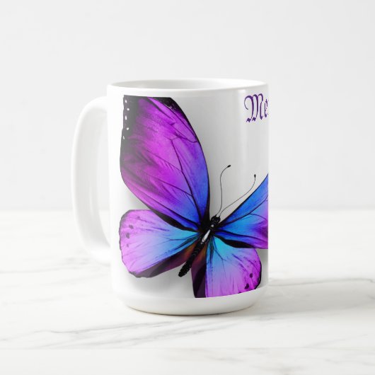 Herinneringen Vlinder Mok (Voorkant links)