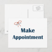 Herinneringen voor benoeming maken briefkaart (Voorkant / Achterkant)