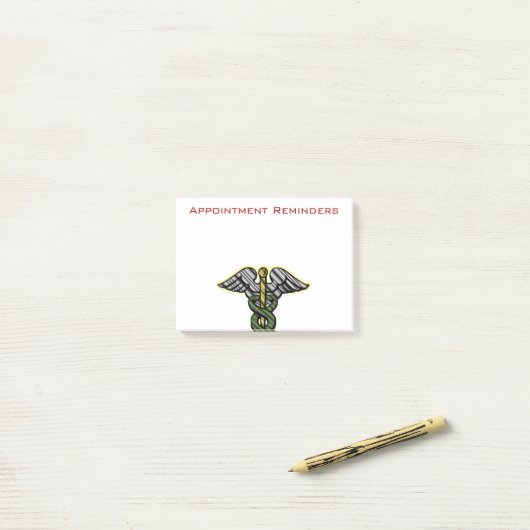 Herinneringen voor benoeming Post-IT Opmerkingen Post-it® Notes (Op bureau)