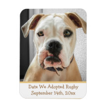 Herinneringen voor Pet Adoption Photo Magnet