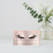 Herinneringen voor professionele benoemingen Beaut Visitekaartje (Staand voorkant)