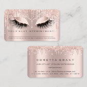 Herinneringen voor professionele benoemingen Beaut Visitekaartje (Voorkant / Achterkant)