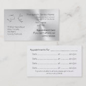 Herinneringen voor therapiebenoeming, Talking Head Afsprakenkaartje (Voorkant / Achterkant)