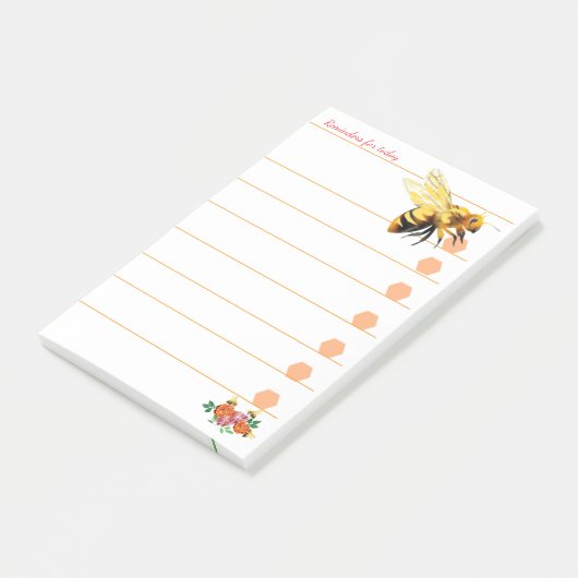 Herinneringen voor vandaag post-it® notes (Schuin)