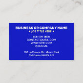 Herinneringen voor volgende afspraak (bulkberichte afsprakenkaartje (Achterkant)