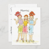 Herinneringen zijn eeuwig Briefkaart (Voorkant / Achterkant)