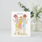 Herinneringen zijn eeuwig Briefkaart (Staand voorkant)