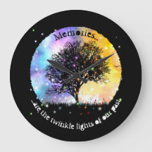 Herinneringen zijn kronkelende lichten uit het ver