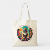 Herinneringen zullen eeuwig duren - Summer Cat Can Tote Bag (Achterkant)