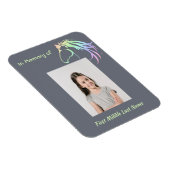 Herinneringsaandenken Pastel Paard Kunst Magneet (Rechterzijde)