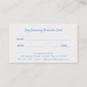 Herinneringsbedrijf  Pet Grooming Company Reminder Informatiekaartje (Voorkant)