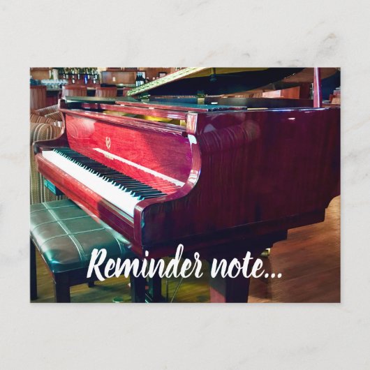 Herinneringsbericht Briefkaart (Voorkant)