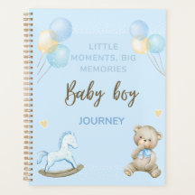 Herinneringsboek voor babyjongens